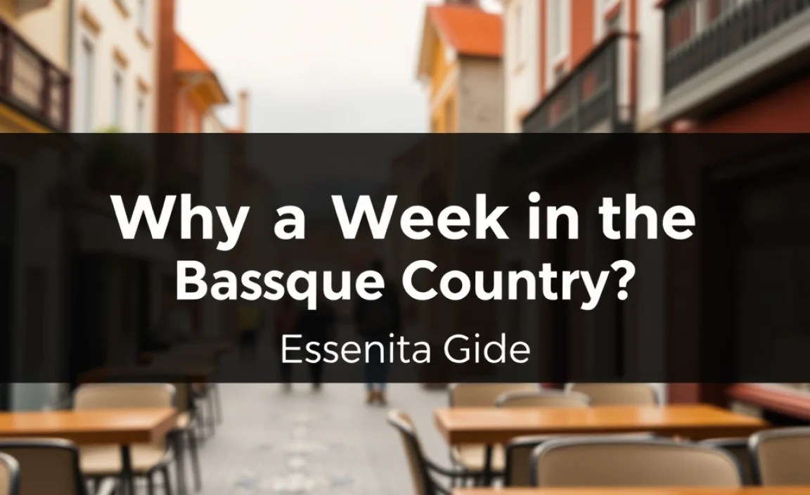 Why a Week in the Basque Country?