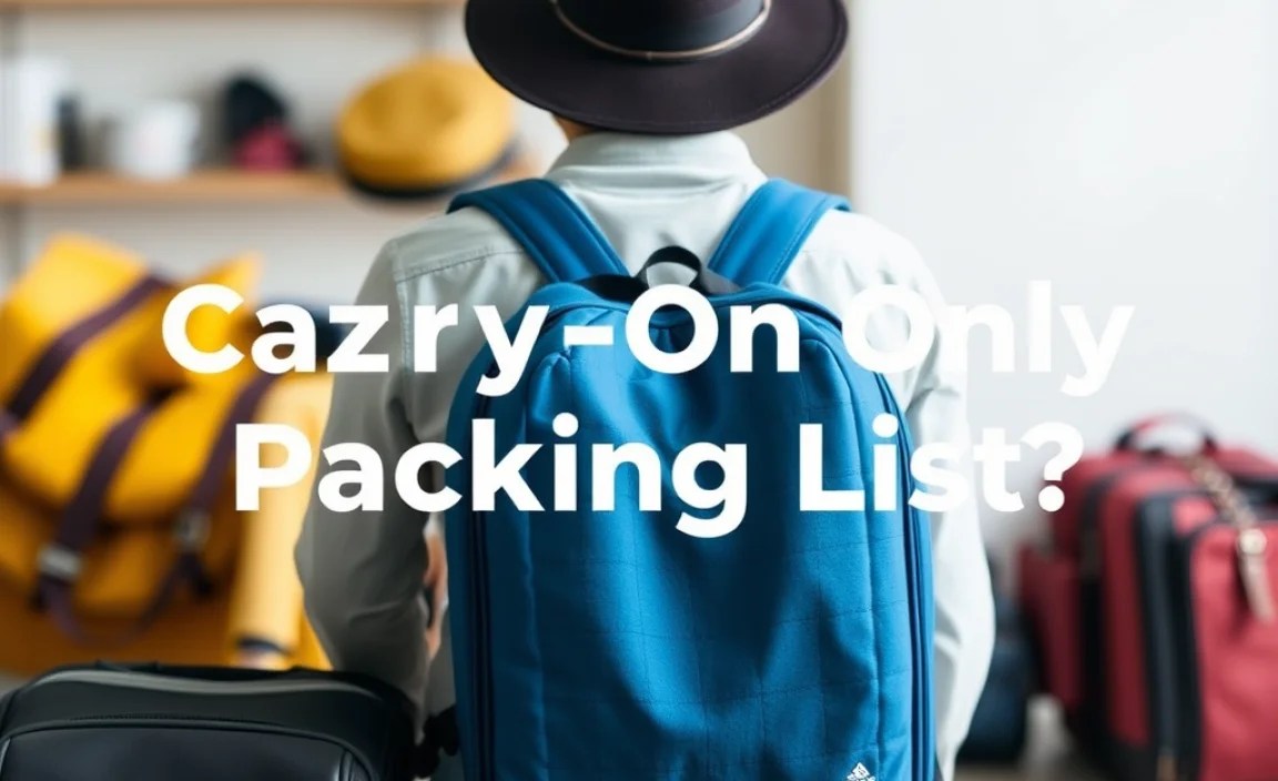Why Pack Carry-On Only for Brazil?