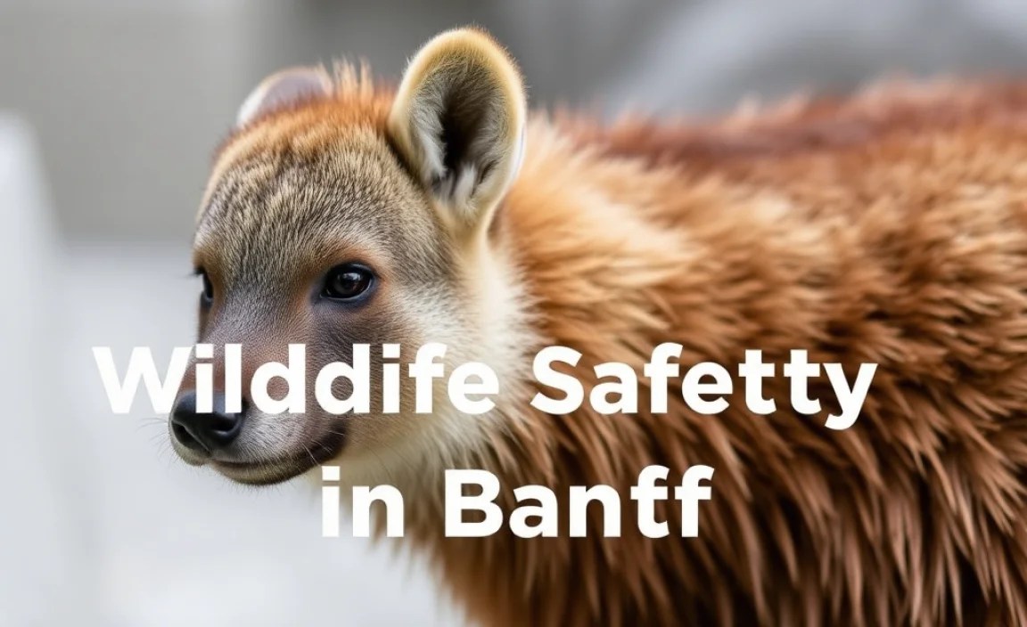 Wildlife Safety in Banff