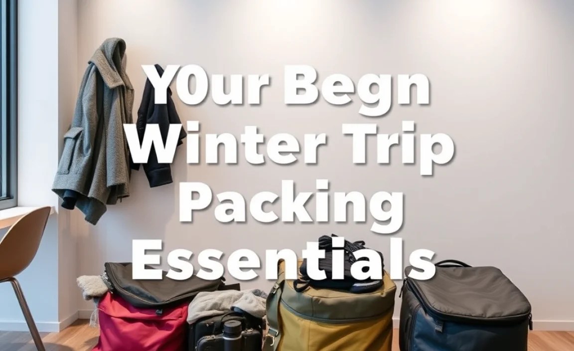 Your Bergen Winter Trip Packing Essentials