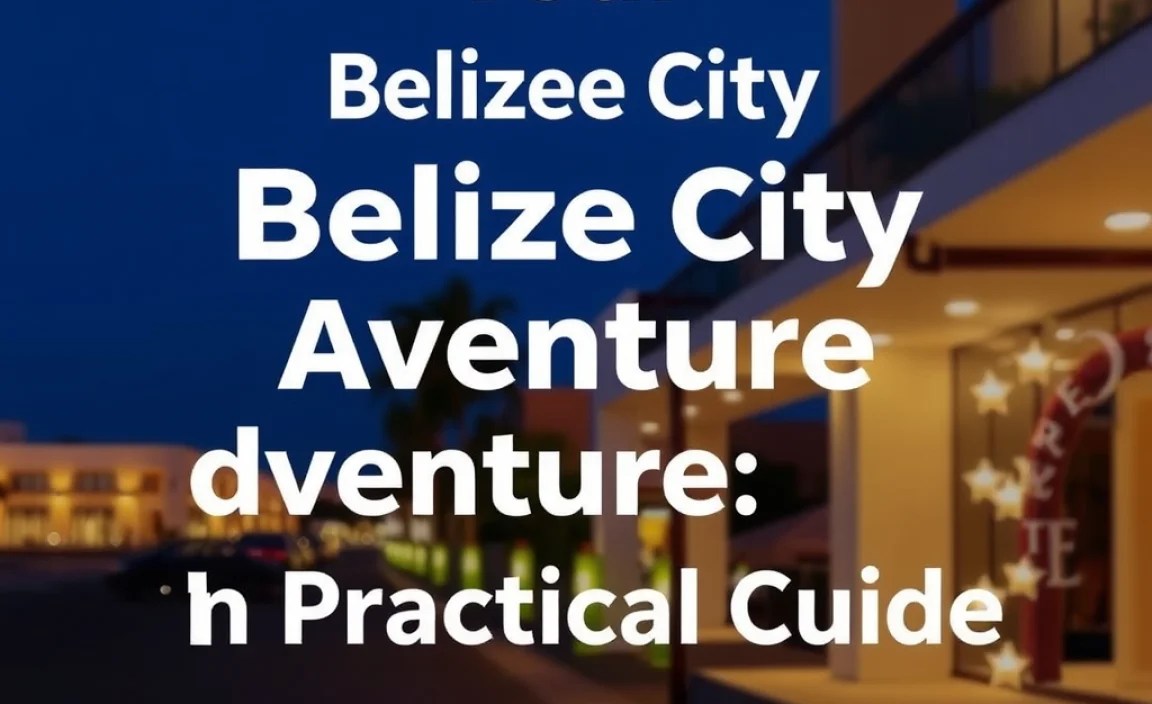 Your Mid-Range Belize City Adventure: A Practical Guide