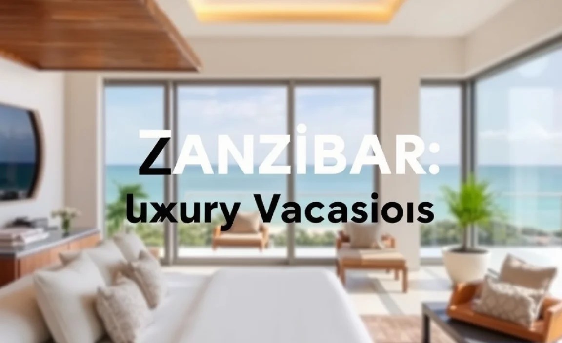 Zanzibar: Stunning Luxury Vacations
