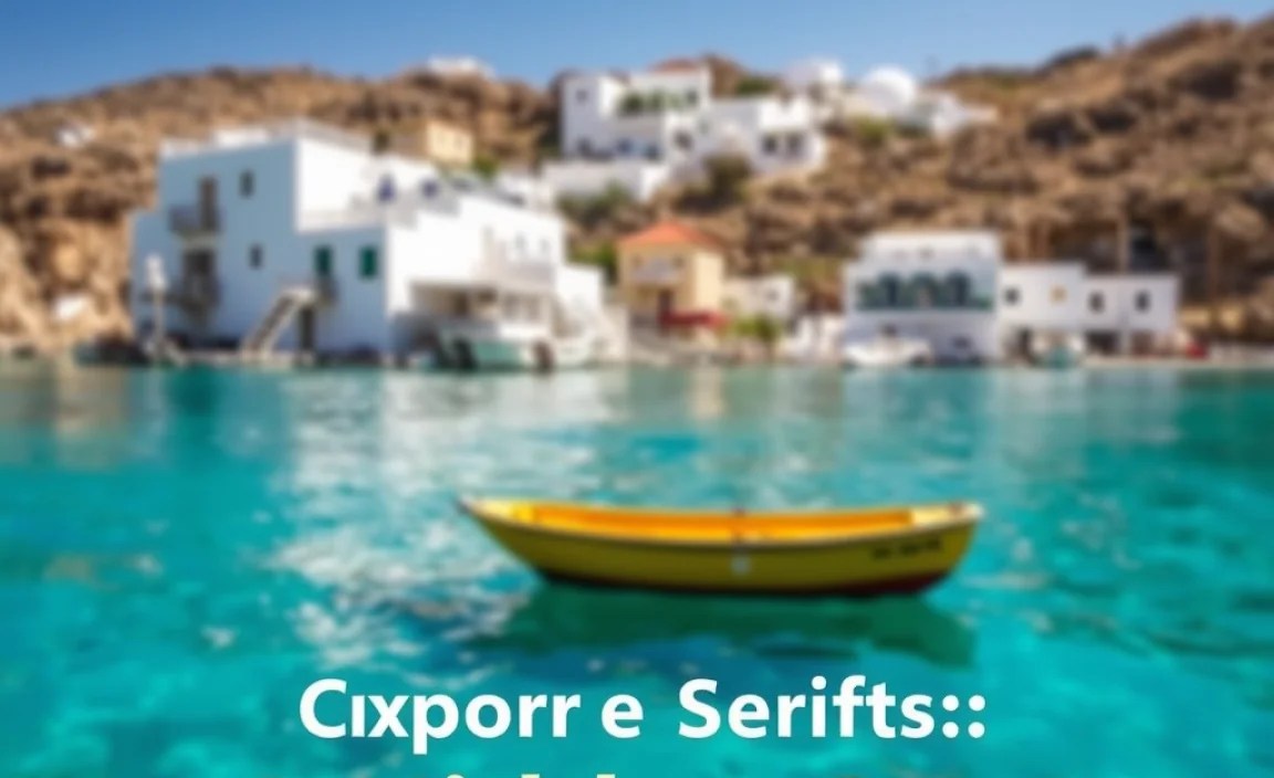 Charming Serifos: A Hidden Gem