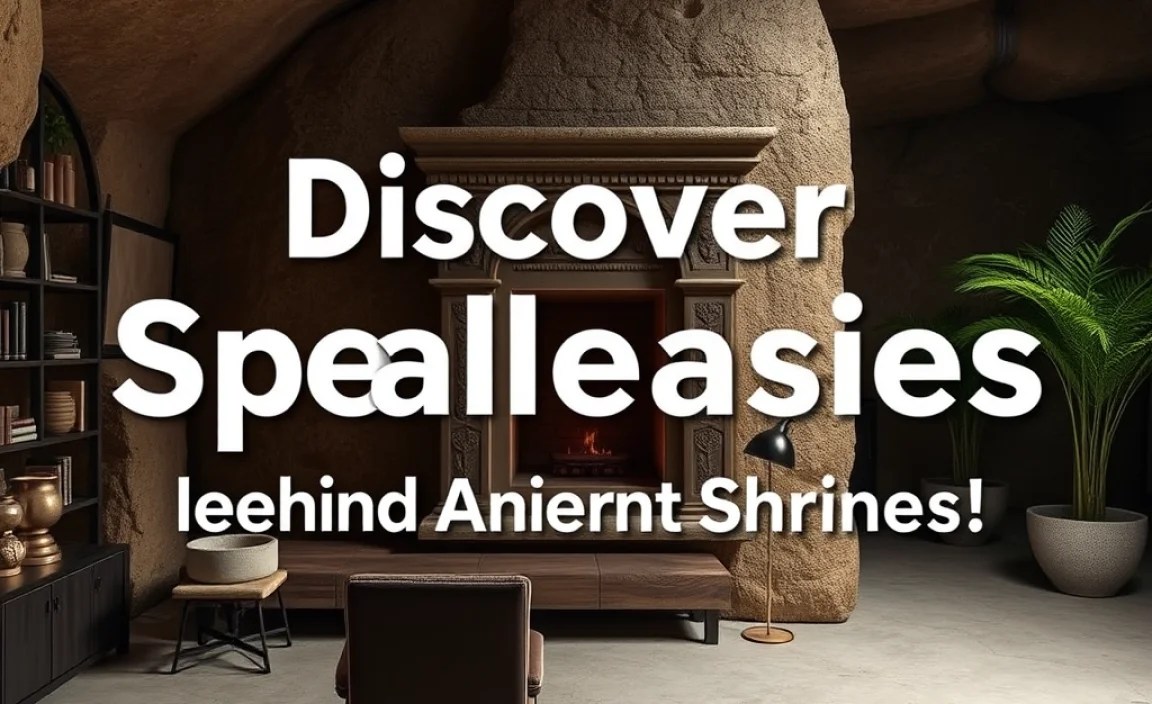 Discover Hidden Speakeasies Behind Ancient Shrines!