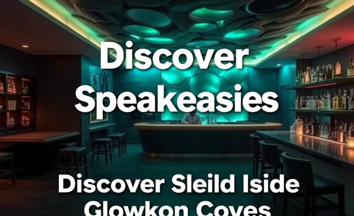 Discover Hidden Speakeasies Inside Glowing Plankton Coves