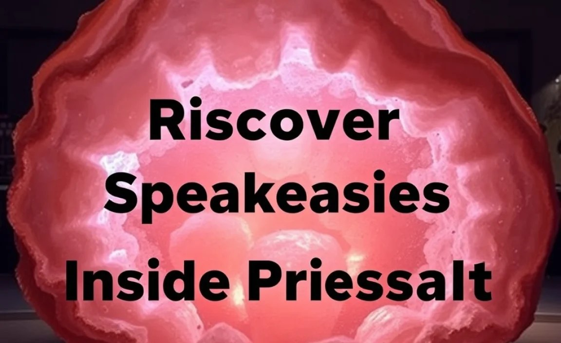 Discover Hidden Speakeasies Inside Prismatic Salt Crystals