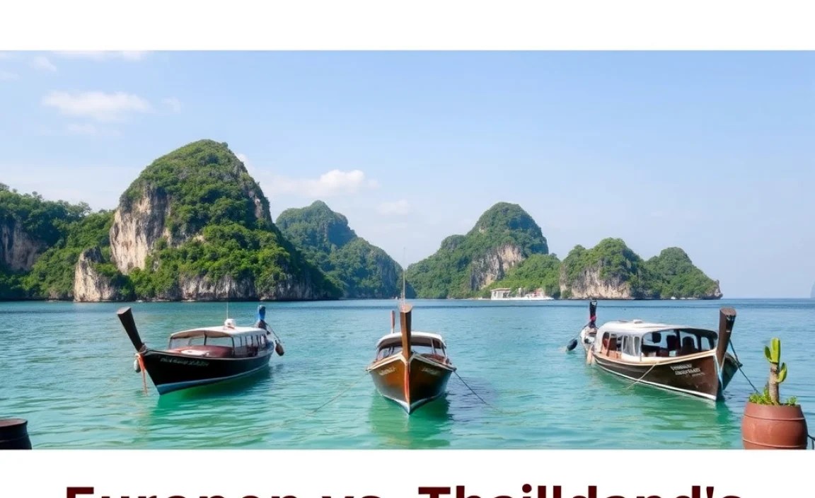 European vs. Thai Islands: A Comparison