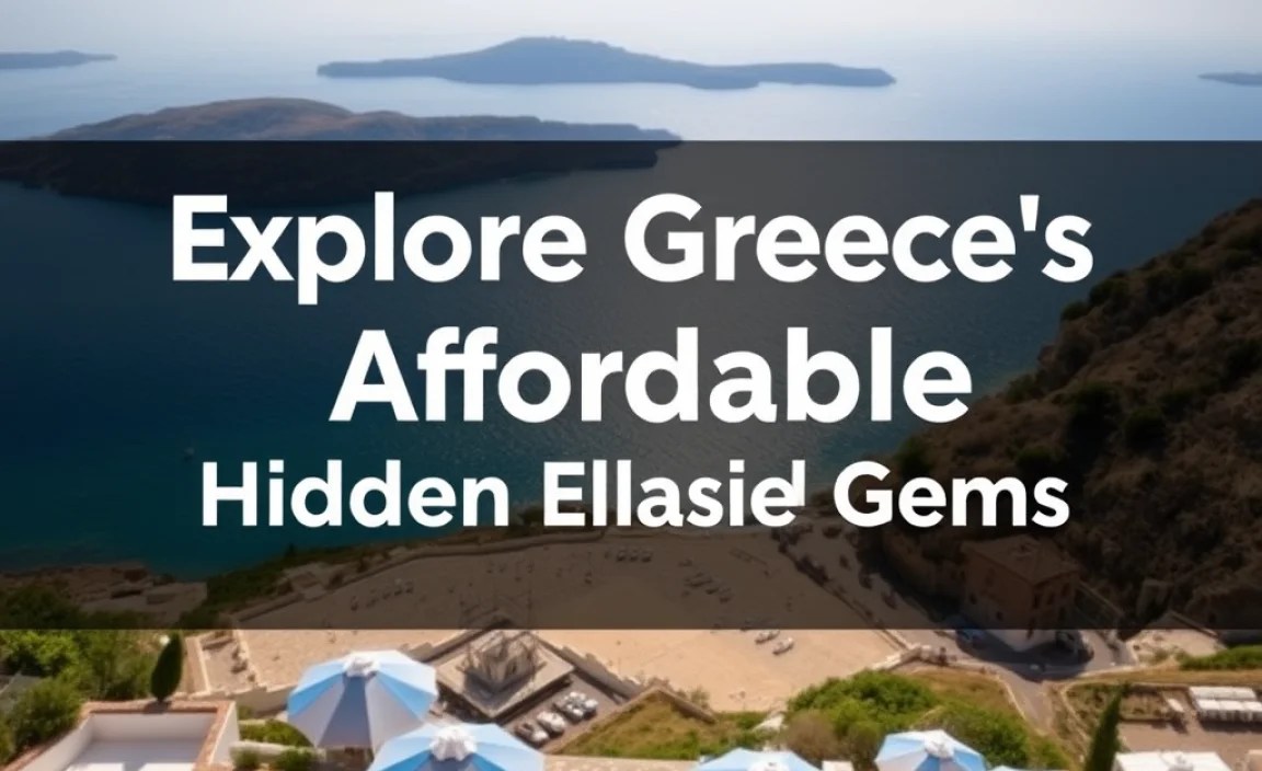 Explore Greece’s Affordable Hidden Island Gems