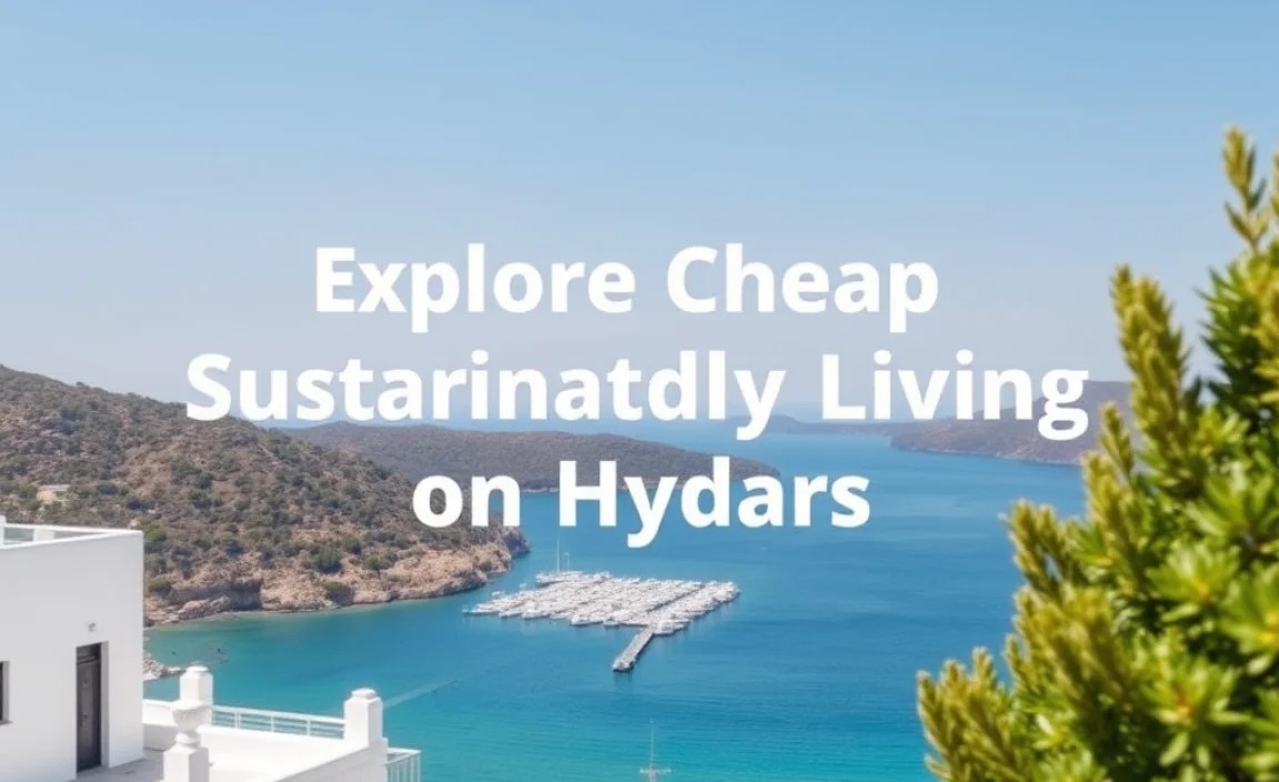 Exploring Sustainable Living on Hydra
