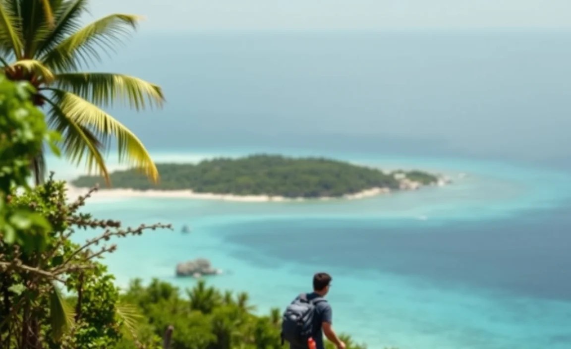 Hiking On Cat Island