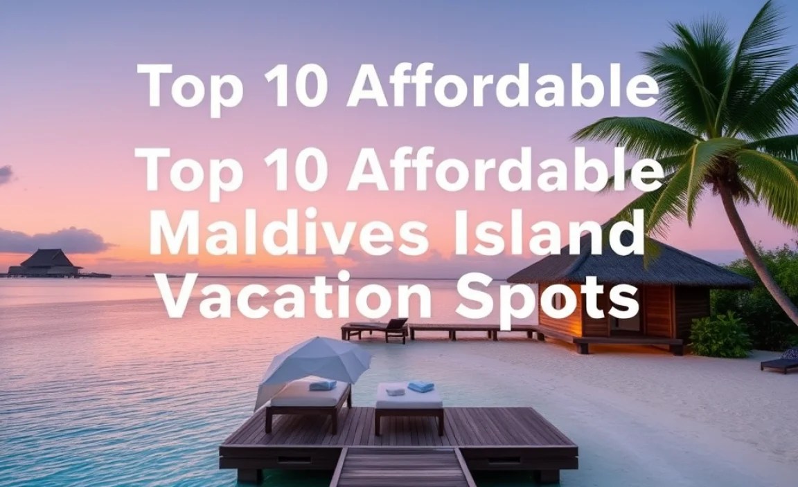 Relax on Dhigurah Island
