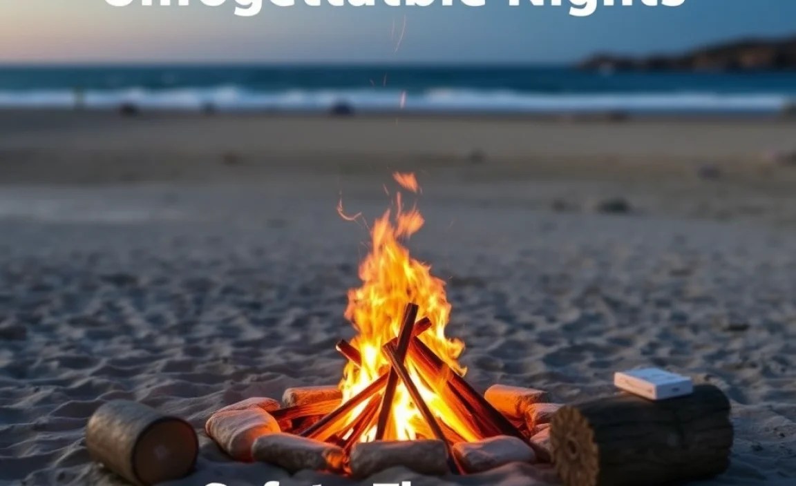 Safety Tips for Beach Bonfires