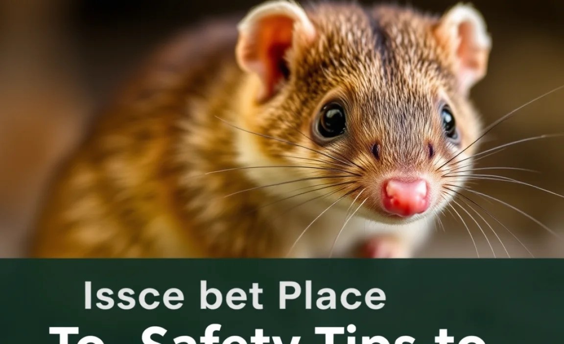 Safety Tips for Observing Wild Shrews