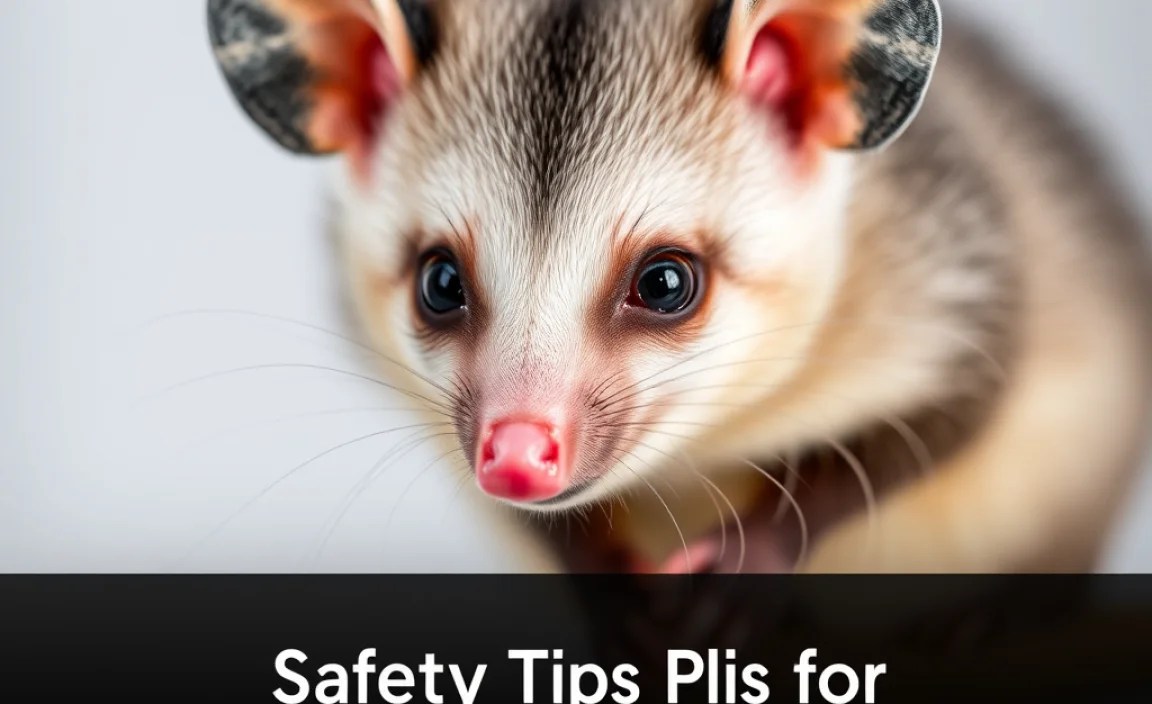 Safety Tips for Viewing Wild Possums
