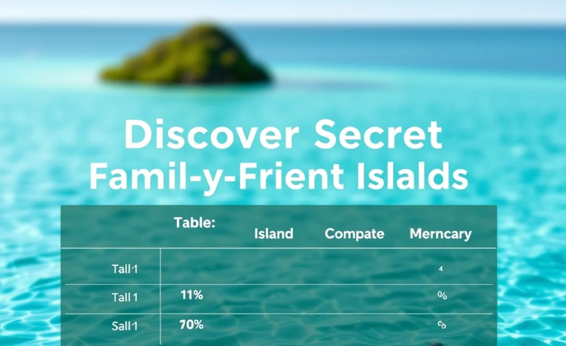 Table: Island Comparison