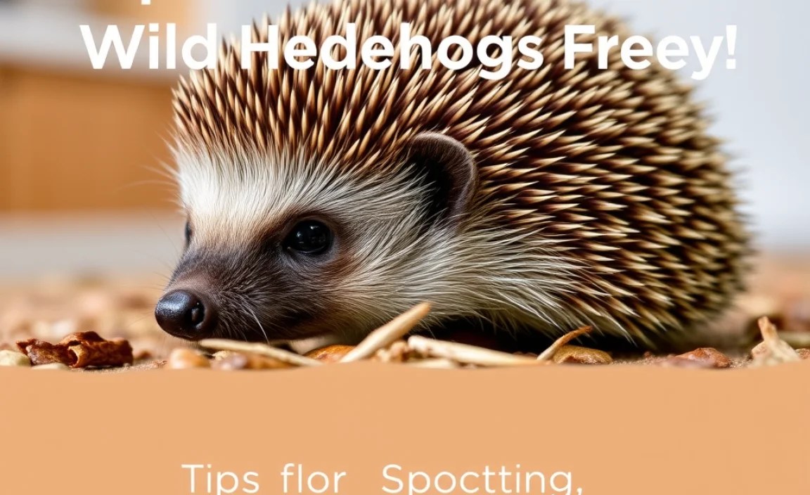 Tips for Spotting Wild Hedgehogs Safely