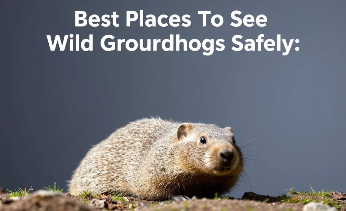 Top Locations for Groundhog Sightings