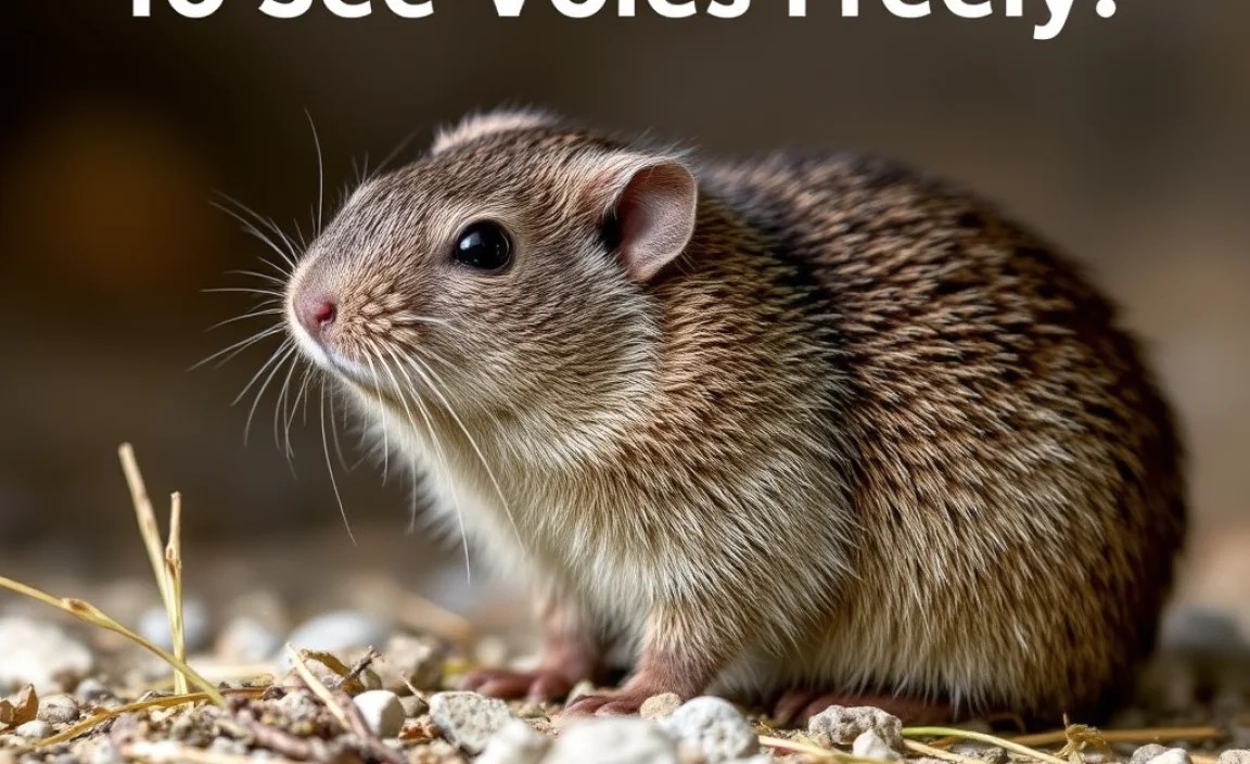 Top Locations for Observing Voles