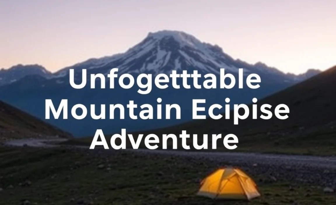 Unforgettable Mountain Eclipse Camping In Chile Adventure