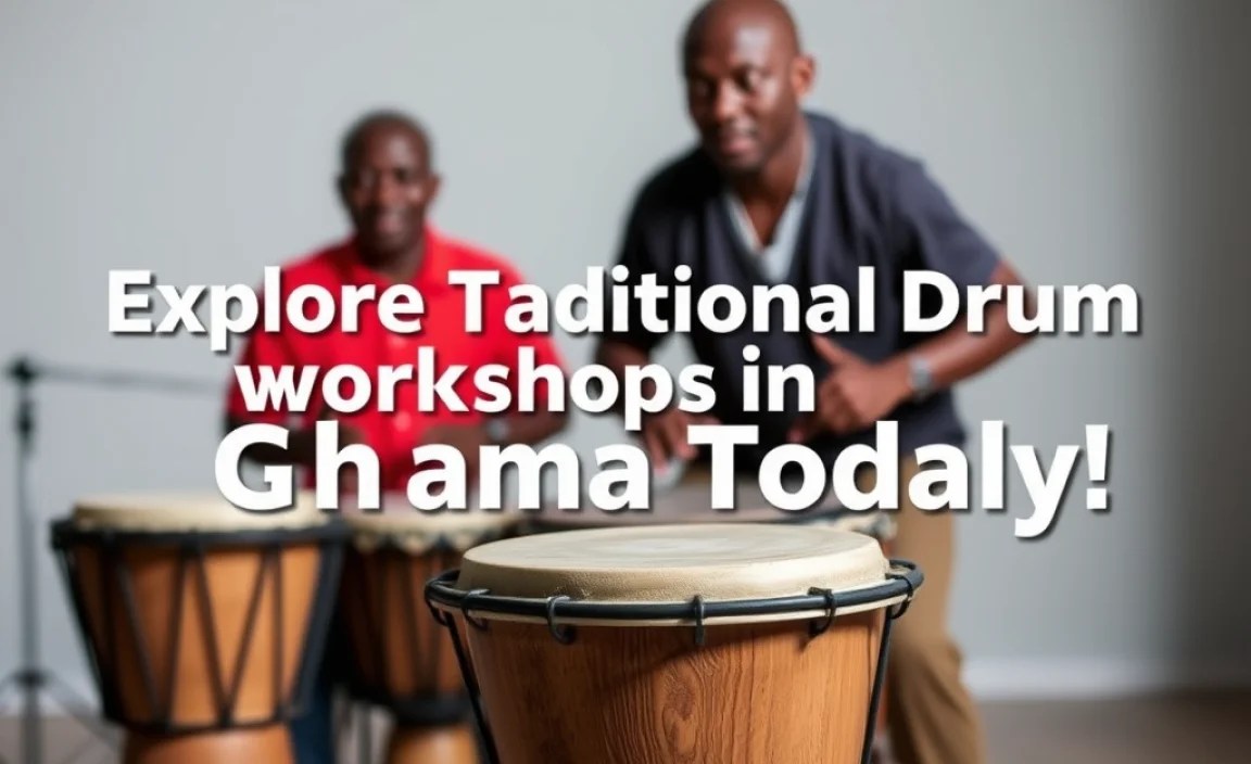 What to Expect in a Drum Workshop