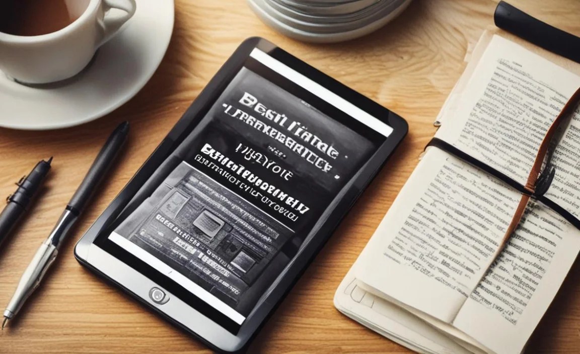 Best E-Reader For Travel: Your Ultimate Portable Library