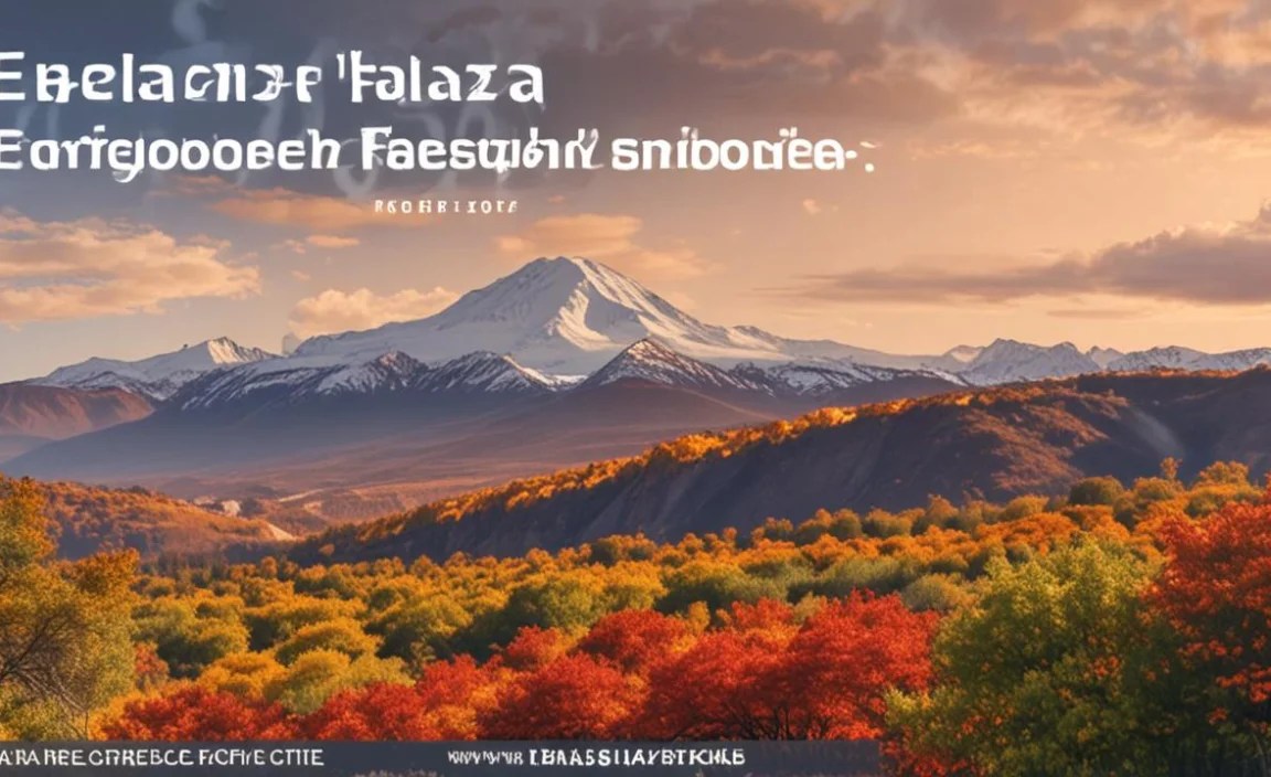 Experience Stunning Fall Foliage In Argentina 2023!