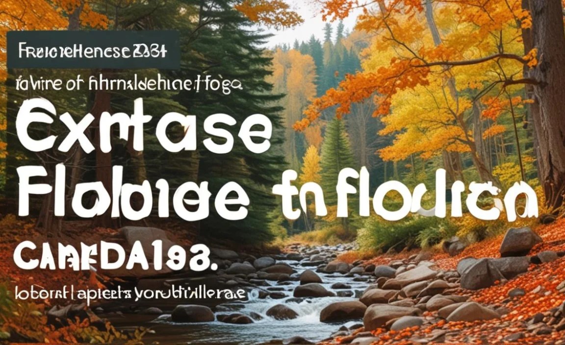 Explore Fall Foliage In Canada: A Colorful Adventure