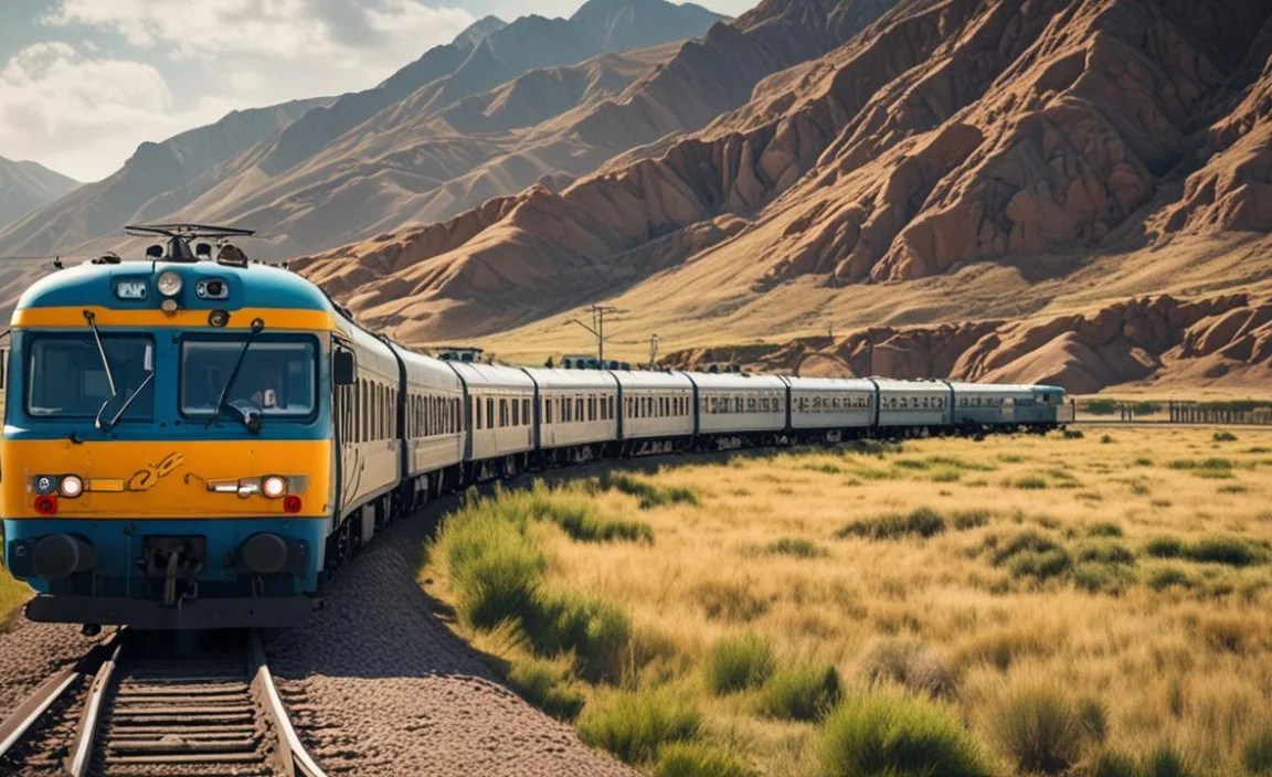 Explore Remote Train Journeys In Kazakhstan Today!