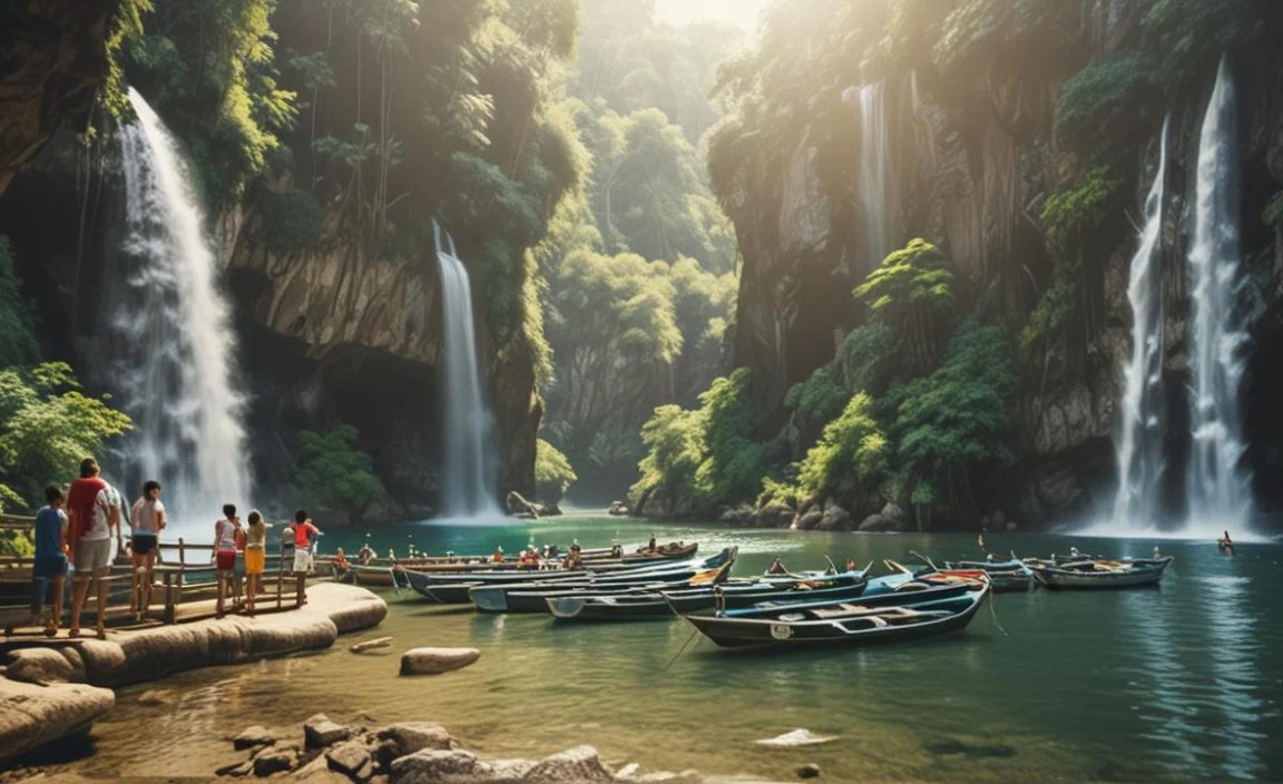 Exploring Kawasan Falls