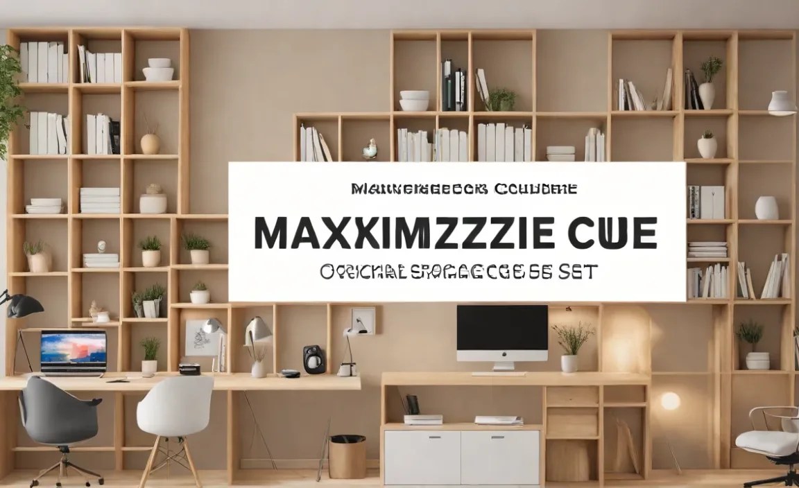 Maximize Space With Our Organizer Cube Set Today!