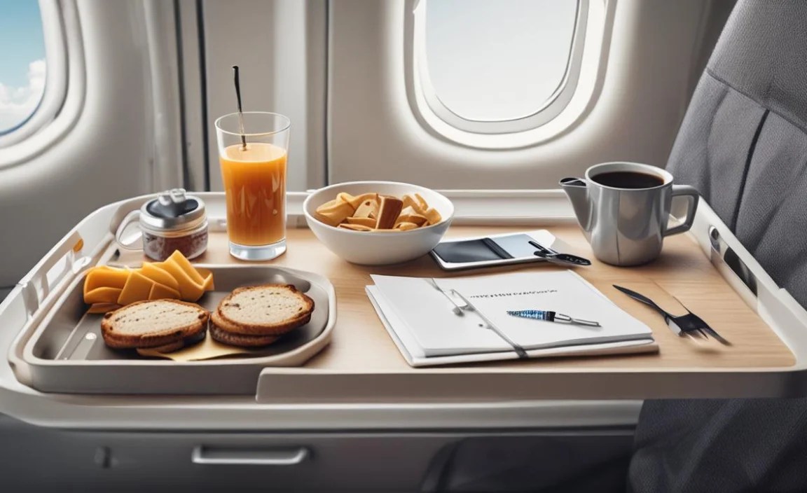Transform Flights With Airplane Tray Table Organizer