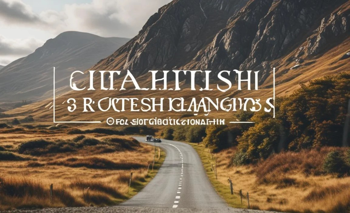 Ultimate Scottish Highlands Nc500 Anti-Clockwise Plan