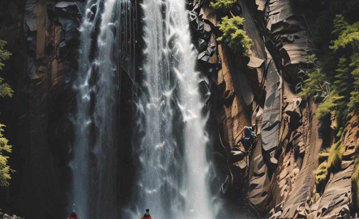 What is Waterfall Rappelling?