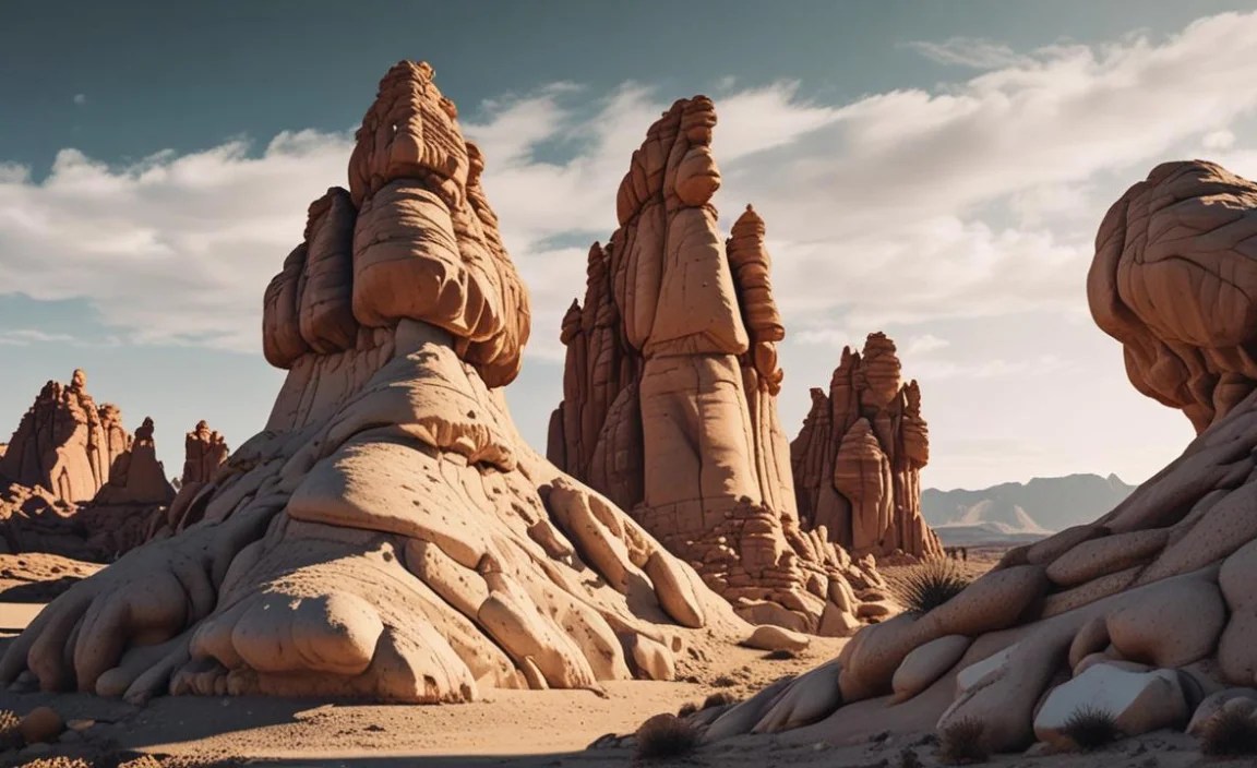 What Makes Rock Formations Surreal?