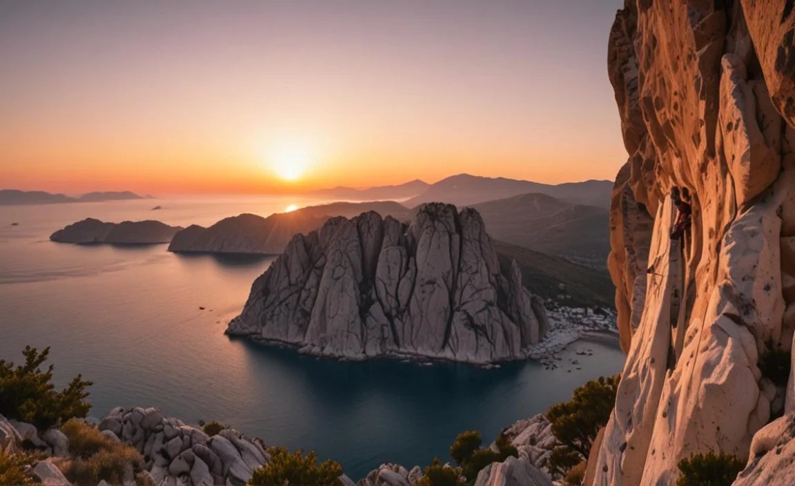 Photography Tips for Capturing the Sunset While Climbing