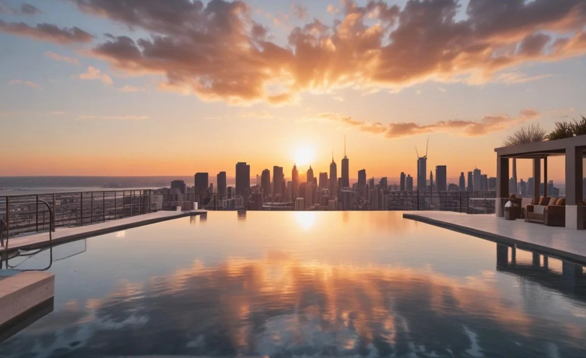 What is a Rooftop Infinity Pool?