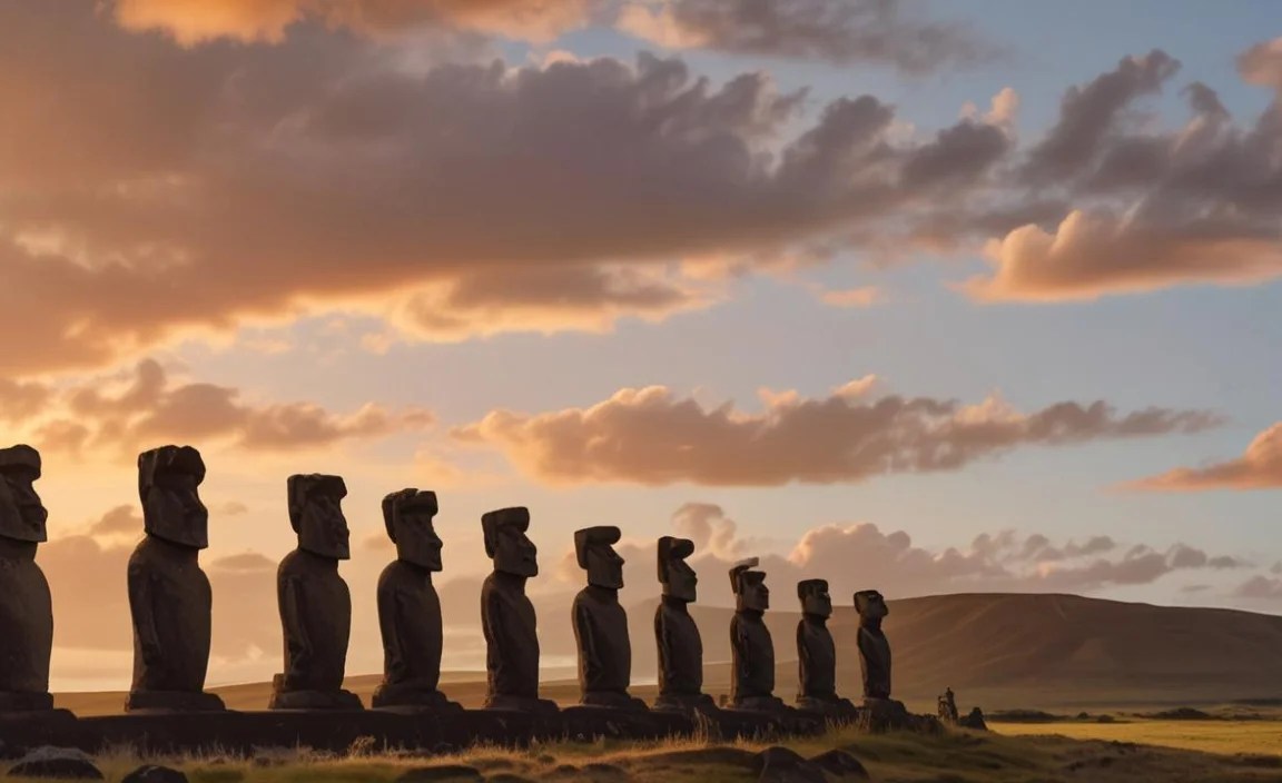 Best Locations for Moai Sunrise Views
