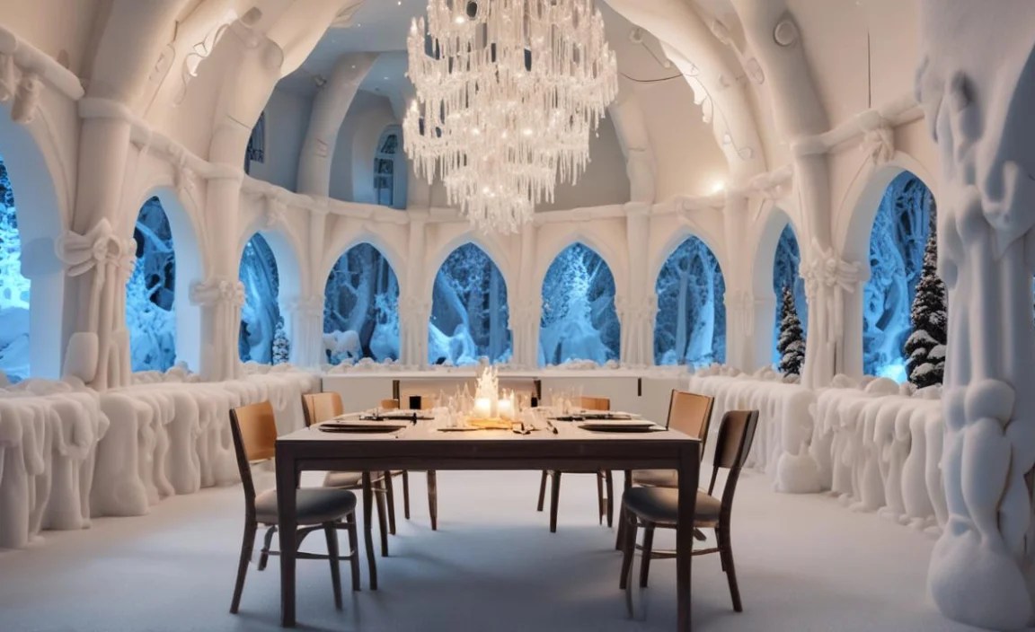 Dining Options in Ice Hotels