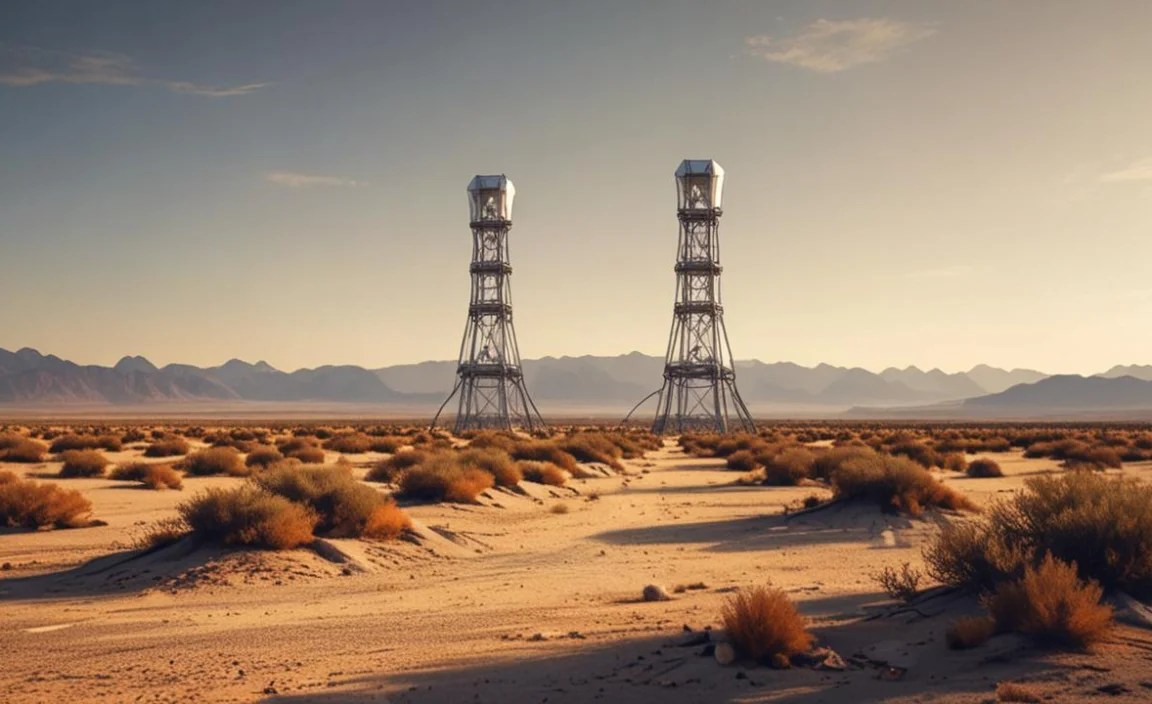 Exploring Abandoned Desert Solar Updraft Towers