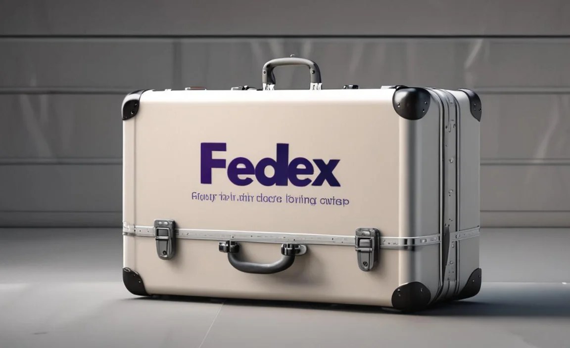 How To Use Fedex Ship Suitcase