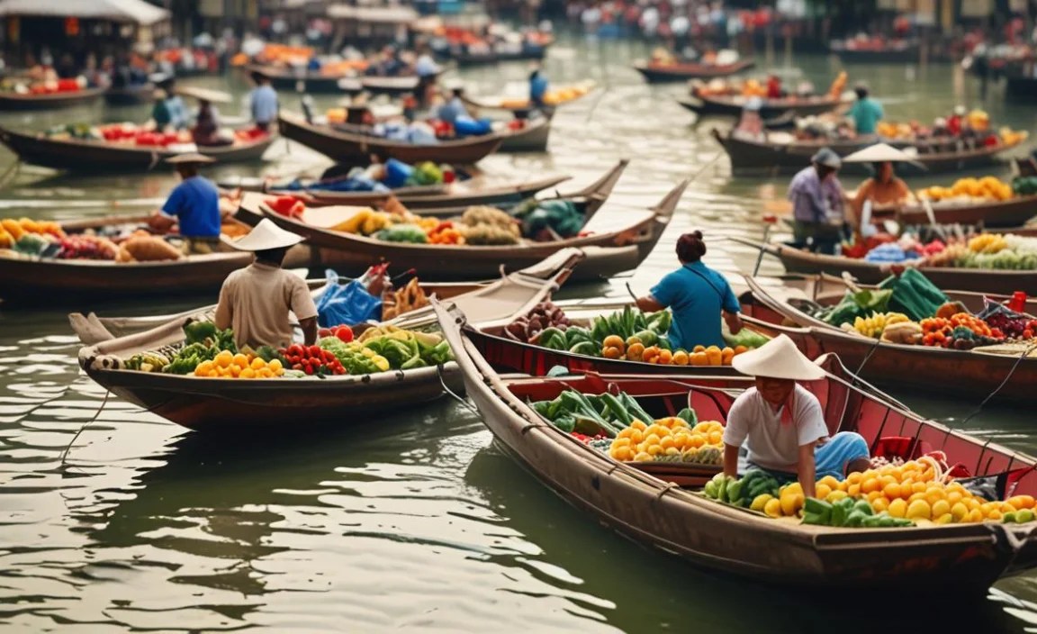 India&rsquo;s Remarkable Floating Markets