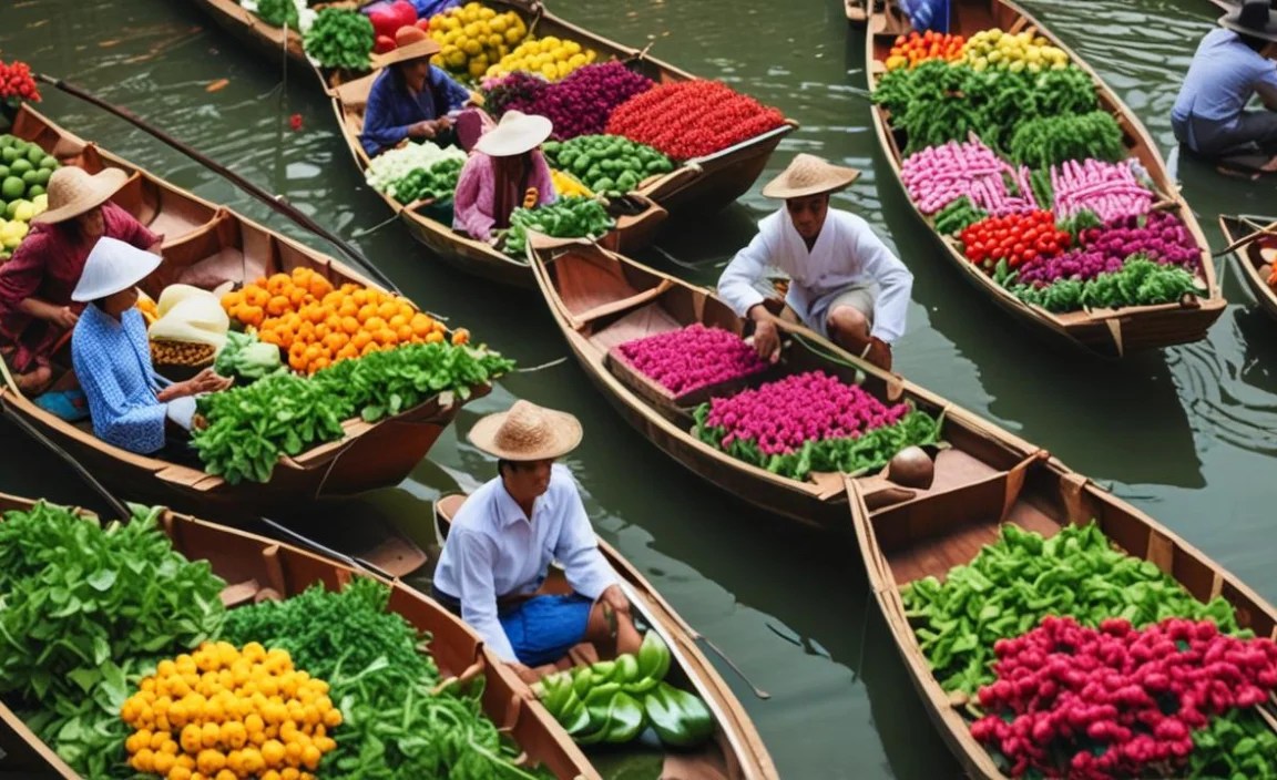 Myanmar&rsquo;s Unique Floating Markets