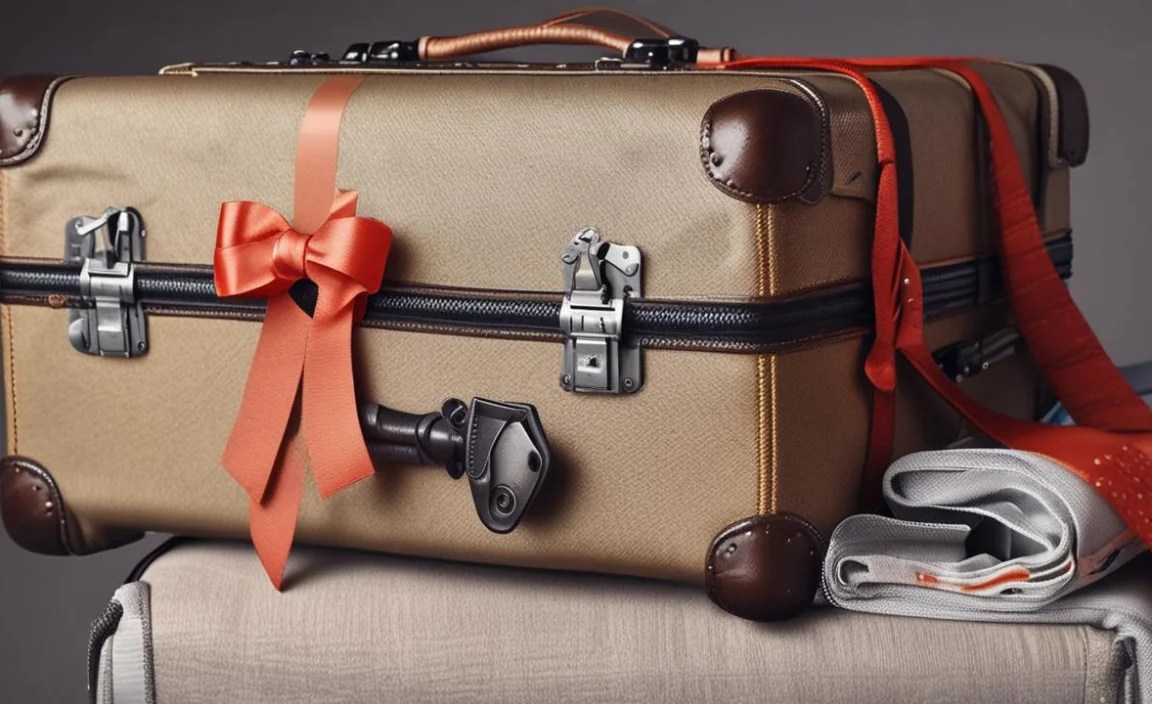 1. Coordinating With Luggage Color