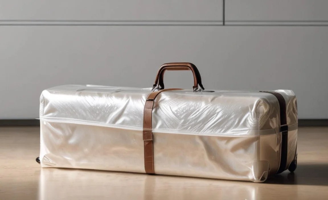 1. Wrap Your Entire Suitcase