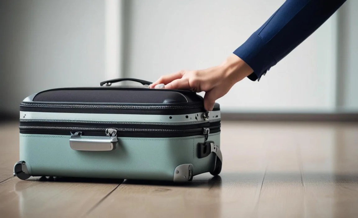3. Locking Checked Luggage