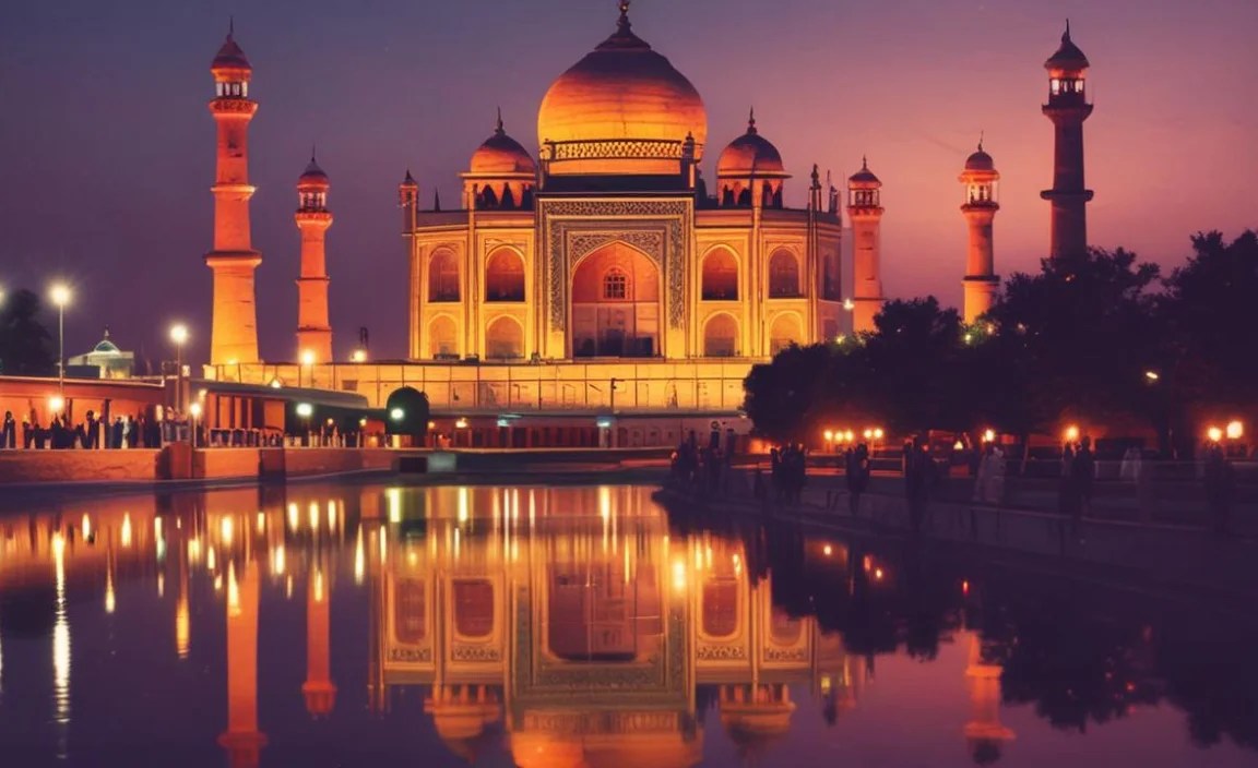 3. Strolling Through Illuminated Markets and Pathways