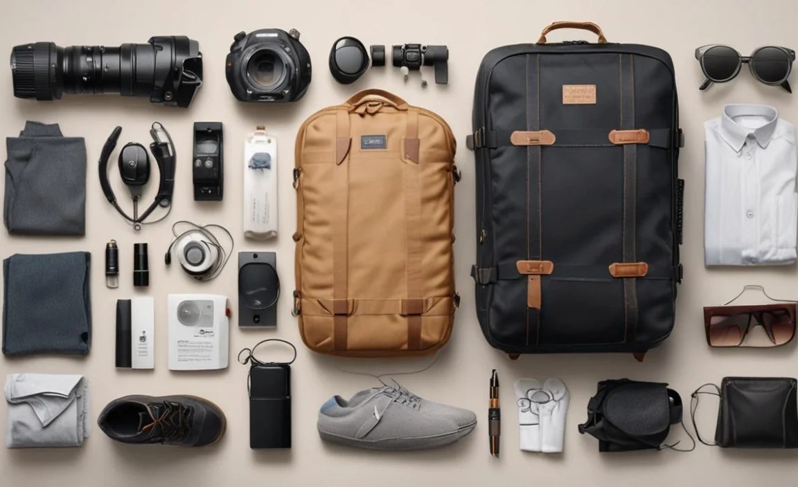 4. Bring Along Accessories