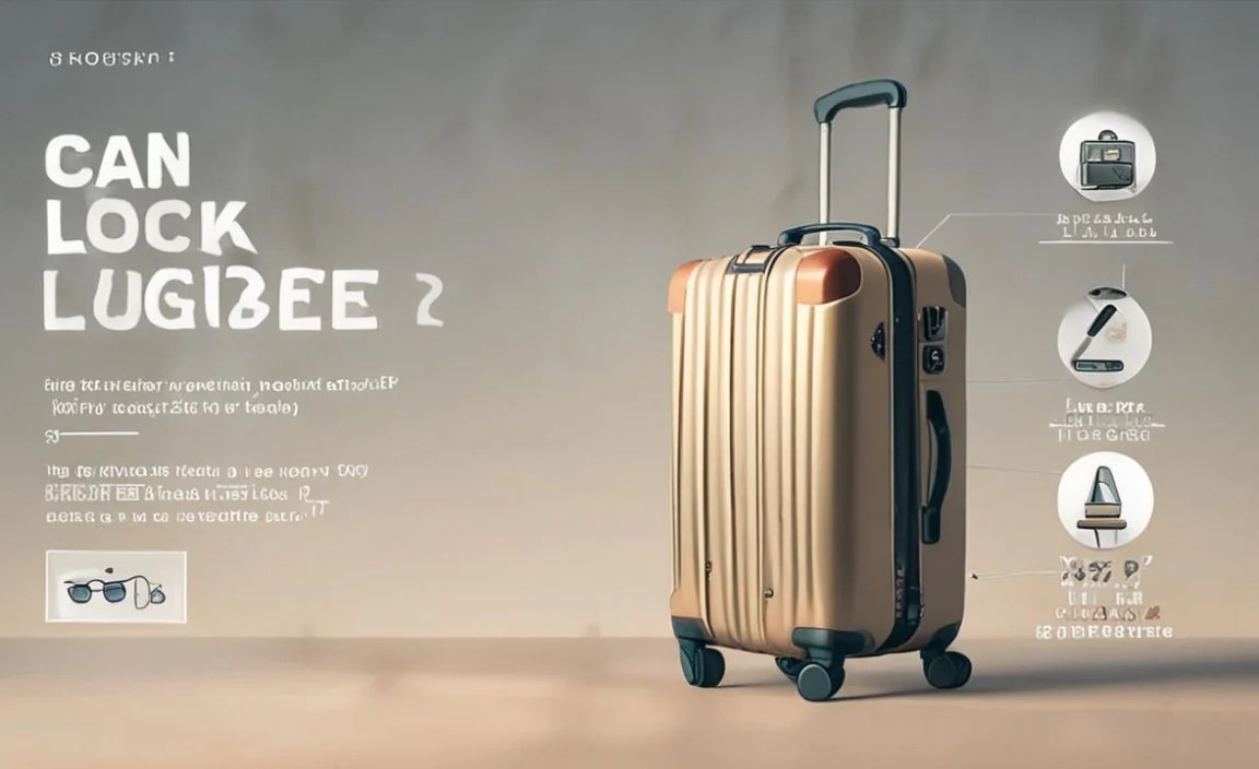 4. Using Lockable Luggage Straps