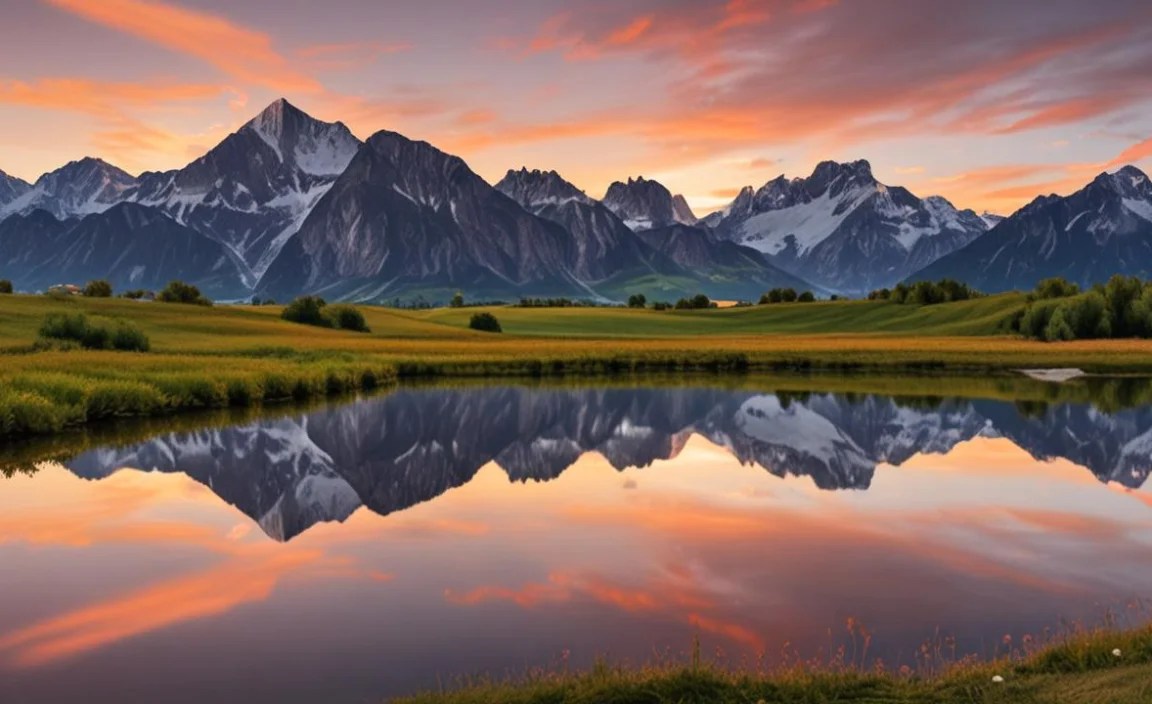 8. Lake Wolfgangsee: Golden Reflections