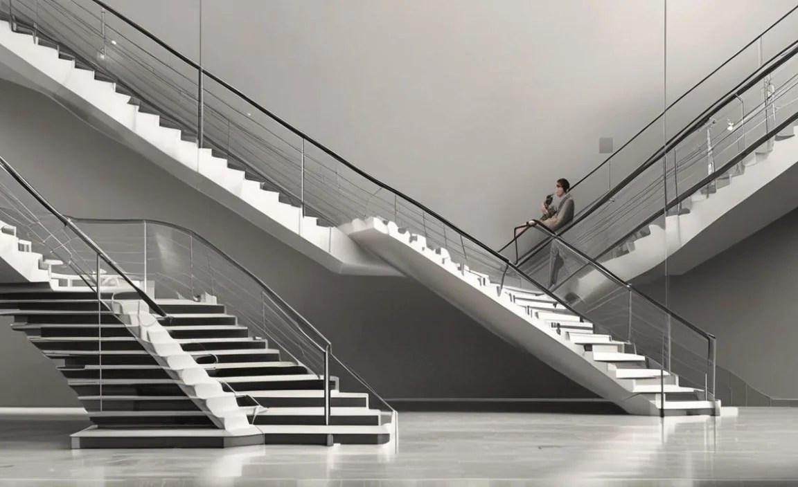 9&rsquo; Ceiling Flight of Stairs